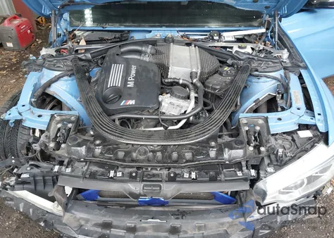 2016 BMW M3 из США, поврежденный, VIN WBS8M9C57GP966780